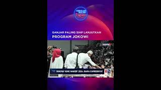 Ganjar Paling Siap Lanjutkan Program Jokowi