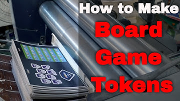 How to Make Board Game Tokens - Hero Time Manufacturing