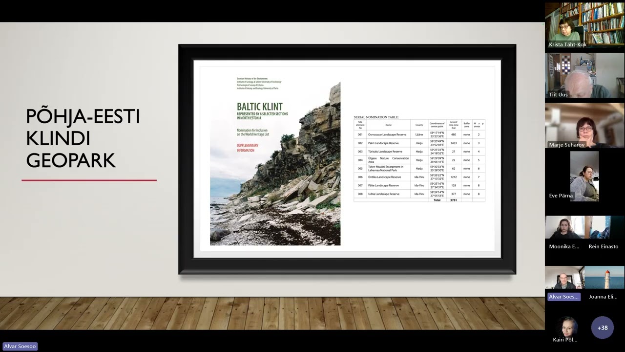 UNESCO geopargid ja piirkondlik areng – veebiseminar