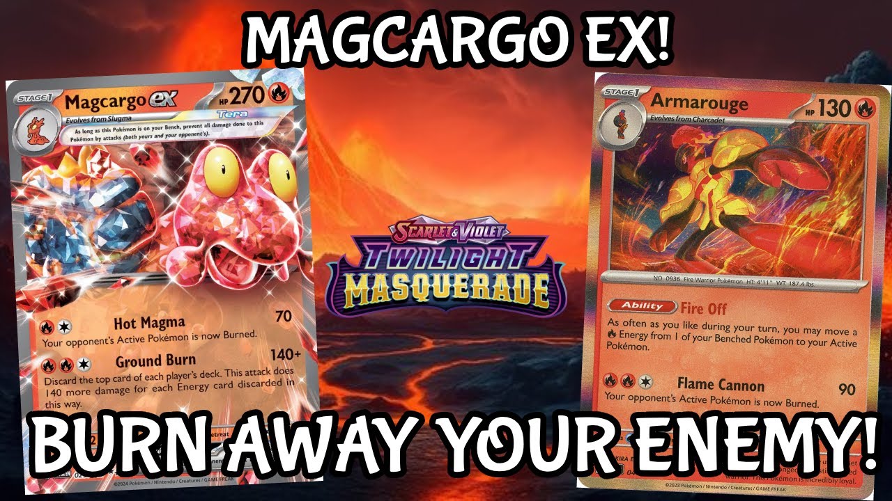MAGCARGO EX! A LITTLE LUCK FOR A LOT OF DAMAGE!