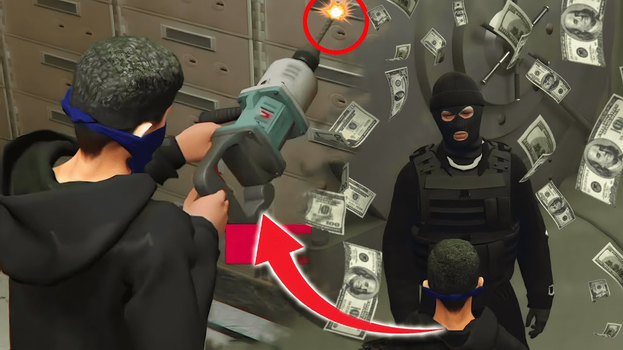 Robamos $60 Millones Del Banco En GTA RP