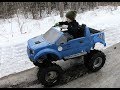 F150 Gas Power Wheel 6 year old Test Drive Duromax 7hp