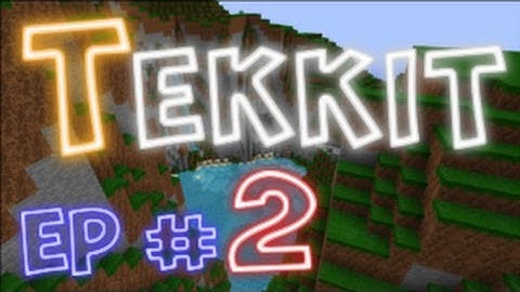 Minecraft Tekkit - Episode 2 - Caves, Ores & The Home