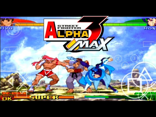 Street Fighter Alpha 3 MAX PSP - Compra jogos online na