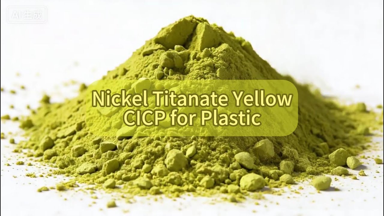 Nickel Titanate Yellow For Plastic. 