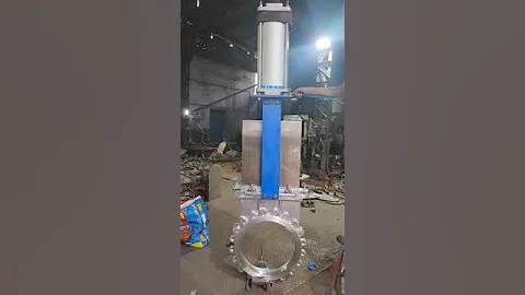 Pneumatic Operated Knife Edge Gate Valve