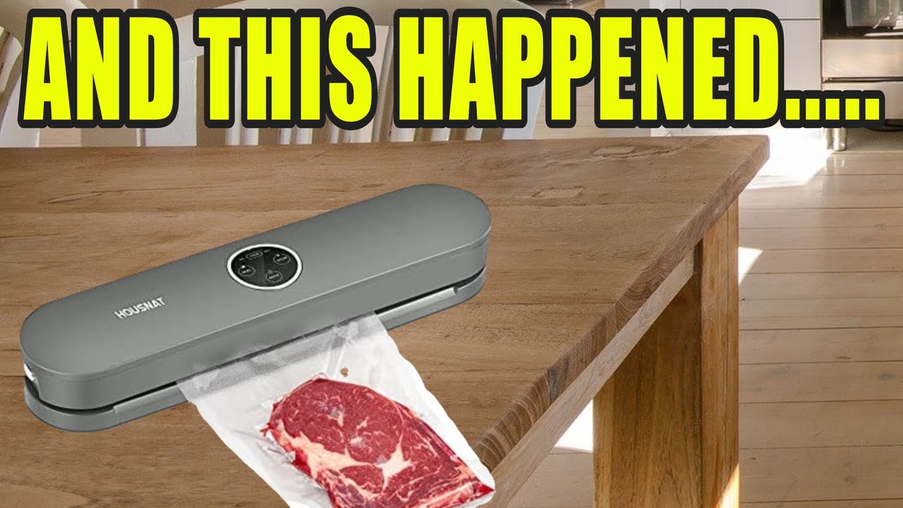 I TESTED THE CHEAPEST VACUUM SEALER ON  