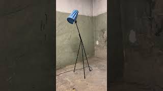 Swedish mid-century tripod lamp by Eje Ahlgren for LUCO, 1950's