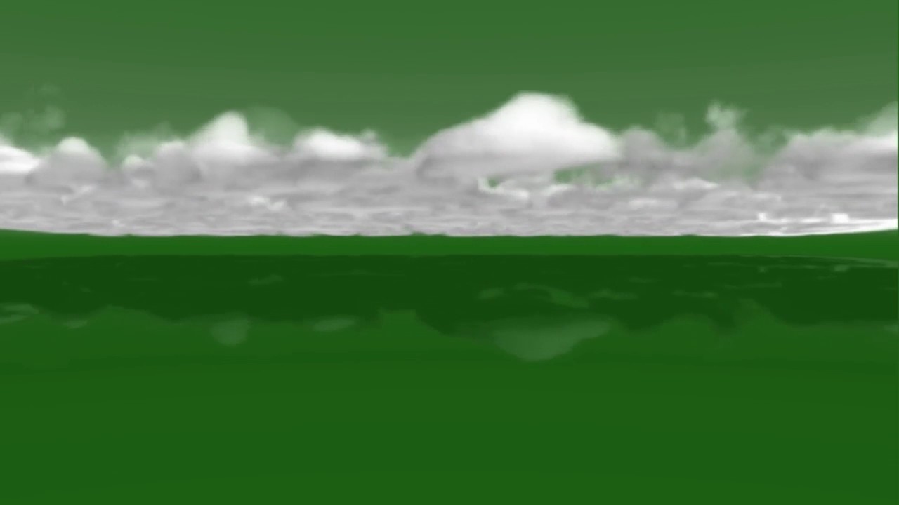 Cloud Green Screen - YouTube