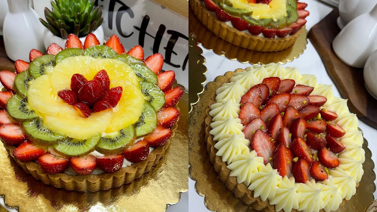 تارت الفراولة تارت بالفواكه