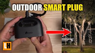 TP-Link Kasa Smart WIFI Outdoor Plug to control your Christmas Lights!