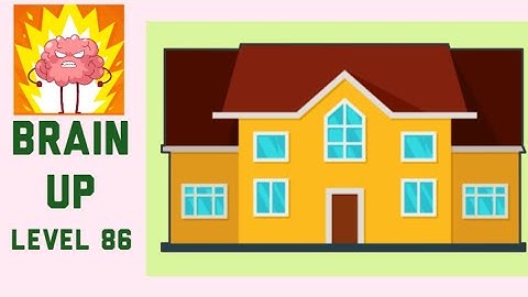 Brain Up Level 86 Cut into 2 parts Walkthrough