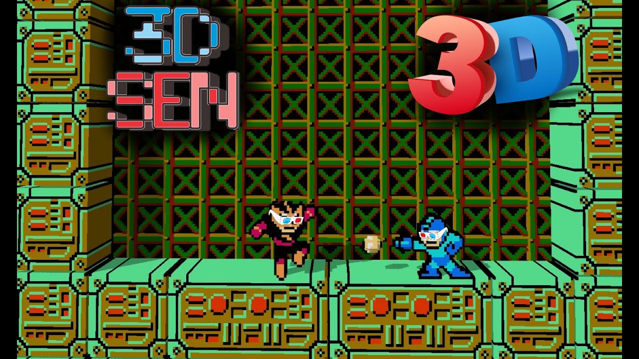 Megaman in 3D! - 3DSen Demo Beta 7