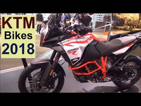 The KTM 2018 Motorcycles - Do You Like Them..???