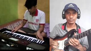 Cover lagu sengaja duet bembeng vs niko keyboard gurih banget broo keyboard nya..😍😍