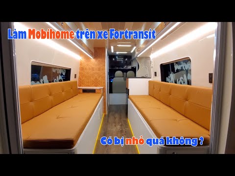 Video Mobihome trên xe Fortransit có bị bé không - youtube