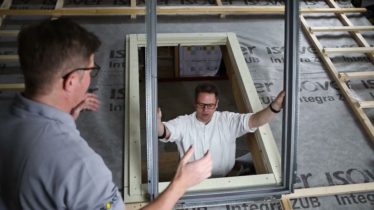 VELUX Dachflächenfenster einbauen - Einbau BGX-Rahmen und Vorbereitung Eindeckrahmen ✔ ISOVER live ★