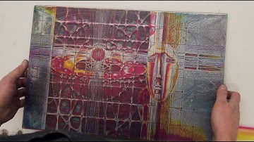 Krishna Reddy Viscosity Printing Demonstration: Printing Clown Dissolving