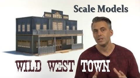 Wild West Town For Your Model Railroad 🔥