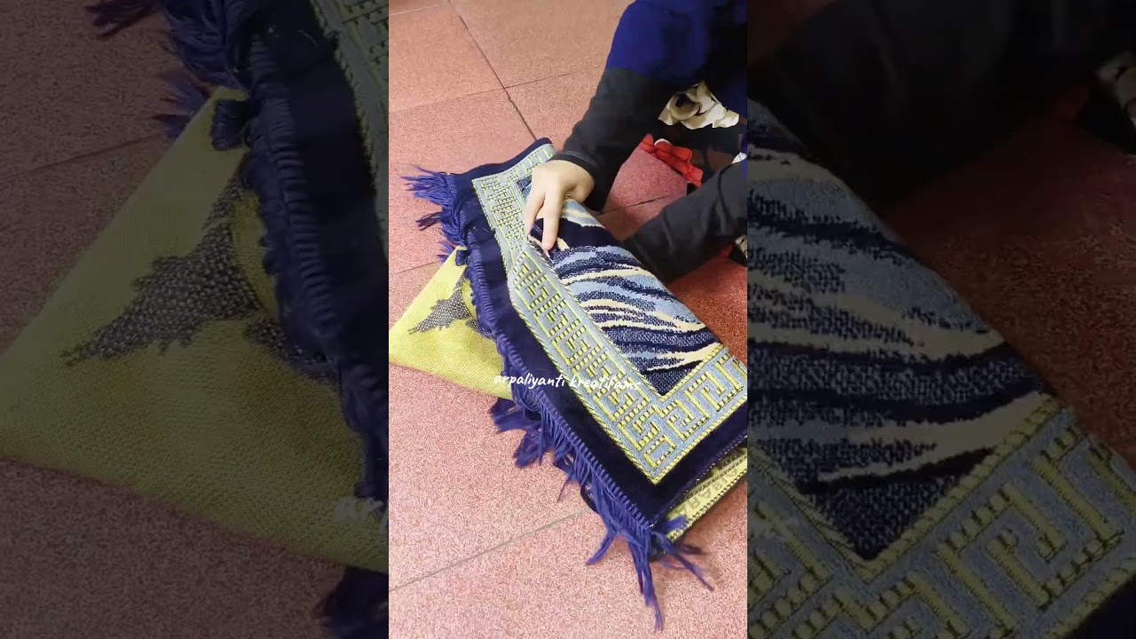 diy lipatan sajadah bentuk kapal untuk hampers atau hantaran #diy #tipsandtricks #lifehacks #idea