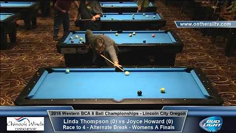 2016 WBCA 8 Ball - Womens A Finals - Linda Thompso...