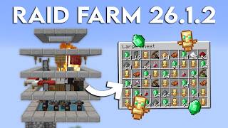MINECRAFT EASY RAID FARM 26.1.2 TUTORIAL (NEW)