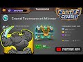 CASTLE CRUSH | STORM ELEMENTAL'S GRAND TOURNAMENT VICTORY! (10 GEMS ONLY🤟) 🏆🎉| ROUND : 1 TO 10