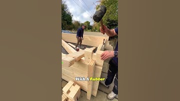 He Built His Own House for $3,000 — Without a Single Tool#building #construction #foryou