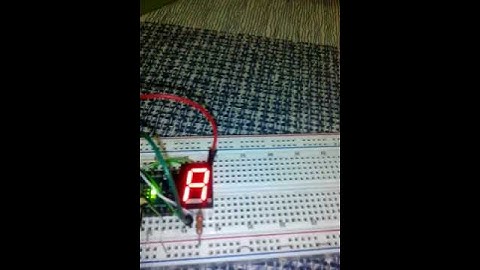 Display 7 segmentos (test con arduino nano)