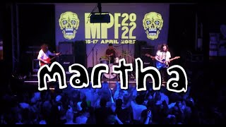 Video thumbnail of "Martha - Ice Cream & Sunscreen. Live at Manchester Punk Festival 2022."
