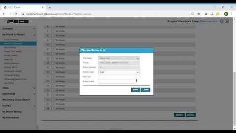 iPECS Cloud - How to program flexible button on the iPECS Cloud handsets