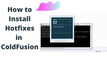 How to Install Hotfixes on ColdFusion