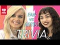 Bebe Rexha Challenges Super Fan In Trivia Battle | Fan Vs. Artist Trivia