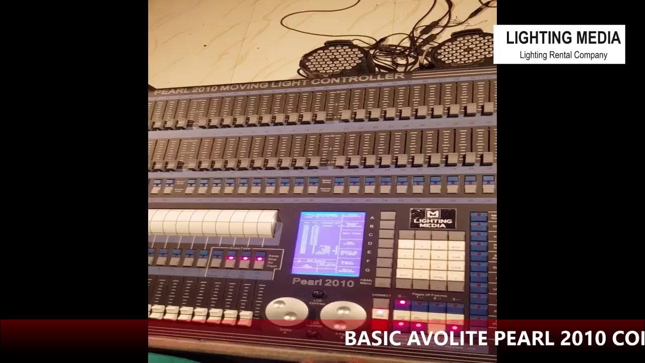 basic avolite console tutorial malayalam .. YouTube