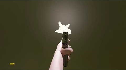 m1911 reload//shoot animation (blender)