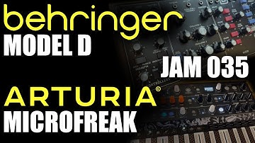 Ambient Jam #35 | Behringer Model D, Arturia Microfreak