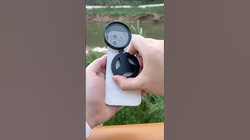 Why do photographers always put filters in front of their lenses? #magwink #cplfilter #magsafe