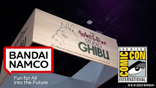 The World of Studio Ghibli Booth Tour - Bandai Namco Toys & Collectibles America at SDCC 2023