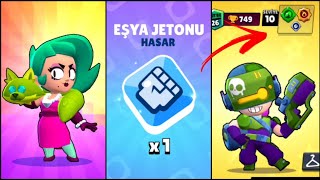 LOLA ALDIM! İLK 10 SEVİYE KARAKTERİM VE EŞYALAR! (BRAWL STARS)