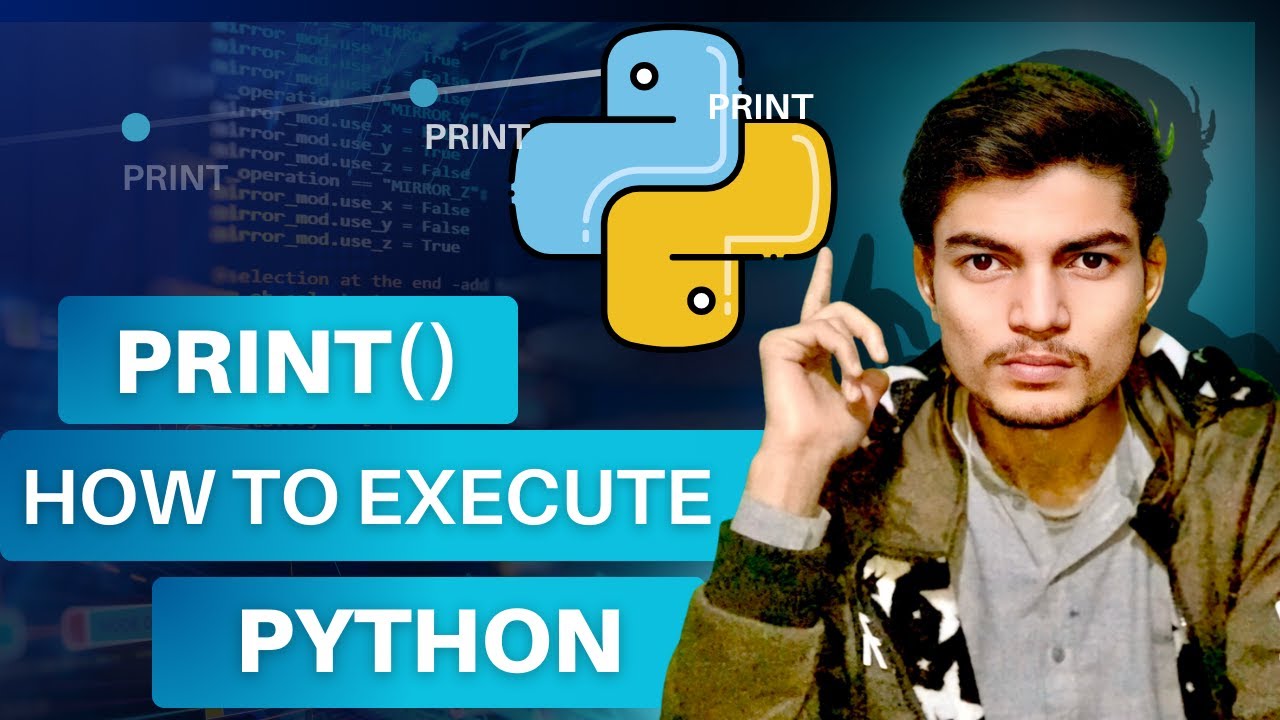 Python Tutorial for Beginners | First Python Code | Print Function ...