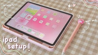 how to customize your ipad 🎀✩°｡⋆ | easy & minimalistic✨ |