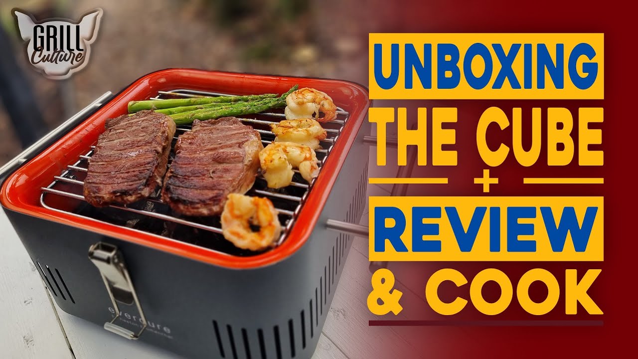 Meyella Evne trojansk hest Everdure CUBE BBQ by HESTON BLUMENTHAL | UNBOXING & REVIEW - YouTube