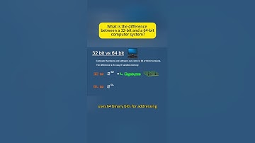 What is different between 32bit/64bit windows.#viralshortsvideos #hacker #subscribe #microsoft 