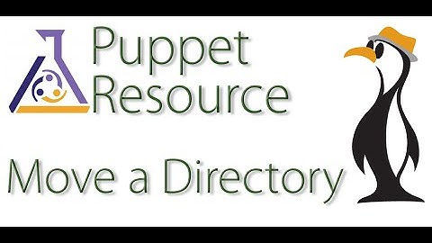 Puppet Resource: Move a Directory and Content