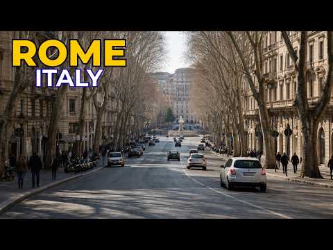 Rome Italy | From La Dolce Vita to Real Rome | Rome 4K Walk | 20 February 2026