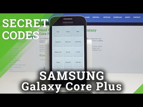 Secret Codes Samsung Galaxy Core Plus - Hidden Mode / Tricks & Tips