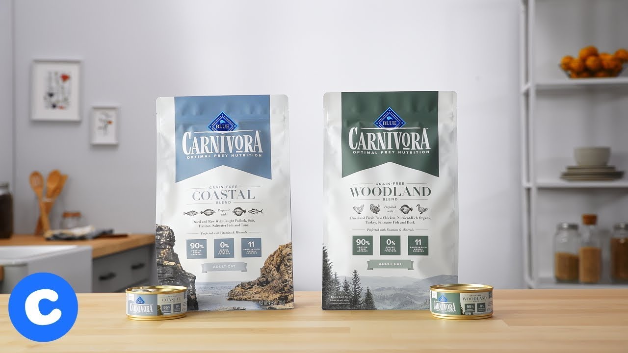 blue carnivora cat food