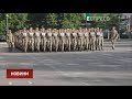 Жіночий батальйон Військового Інституту КНУ готується до параду