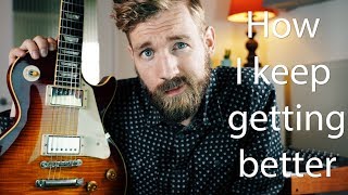 Video thumbnail of "How to get better at guitar"