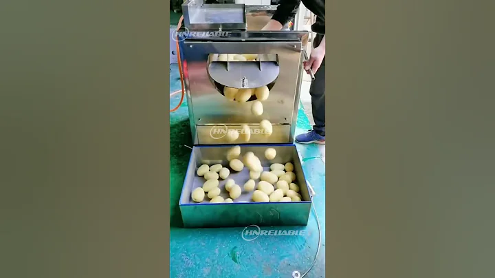 🍟 Commercial potato slicer makes everything easy#shorts  #food